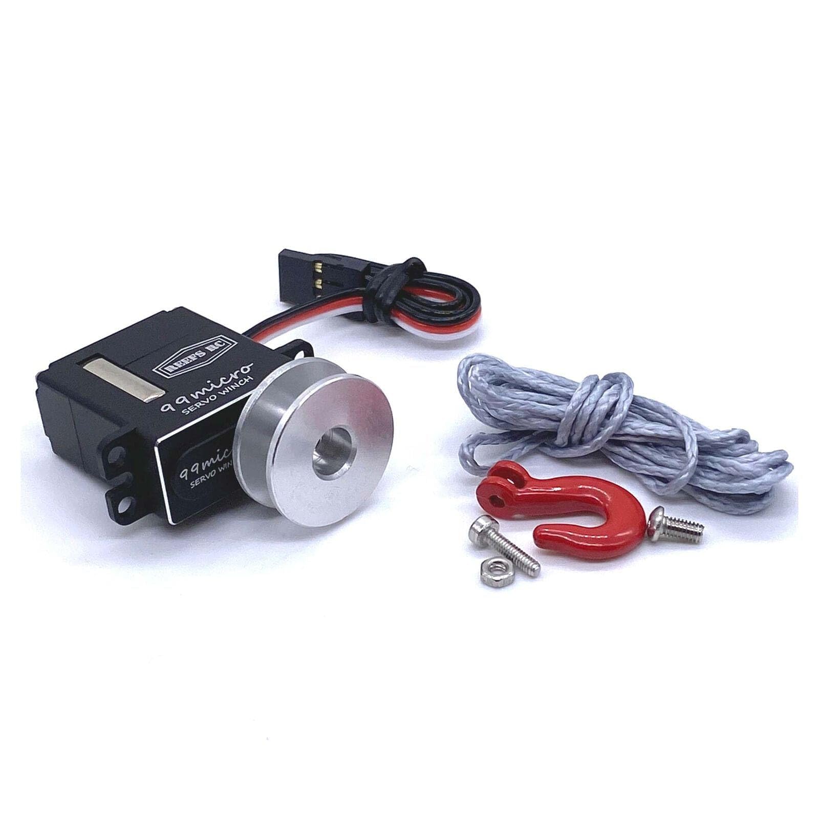 Reefs RC REEFS83 Micro Servo Winch W/ Micro Spool Kit
