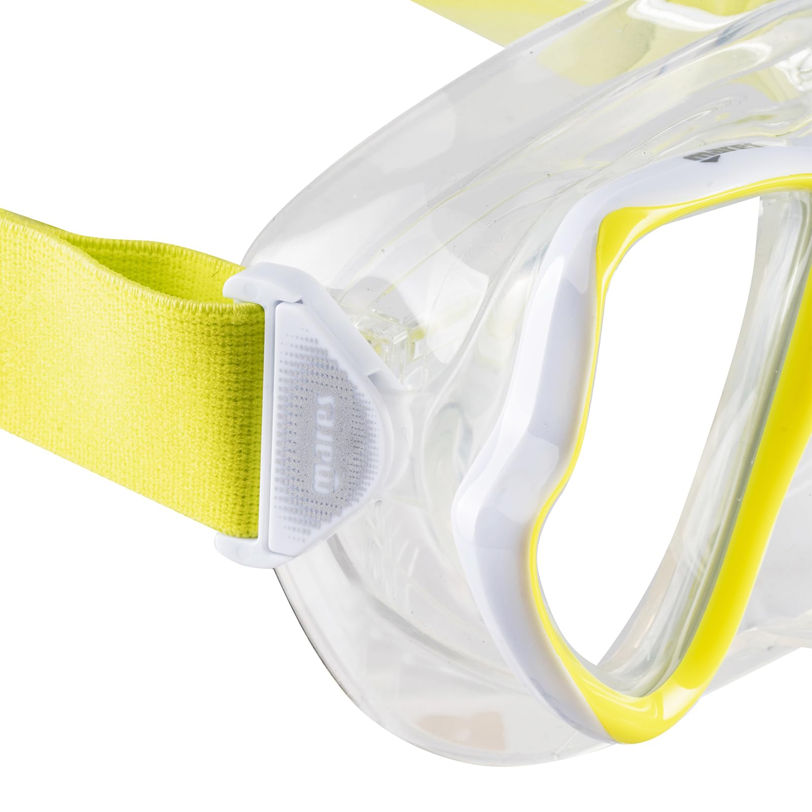 Mares Wahoo Neon Combo – Schnorchelset Erwachsene, maschera in silicone, halb-trockener Schnorchel mit Ventil, ideale per Schnorcheln und Unterwassererkundung