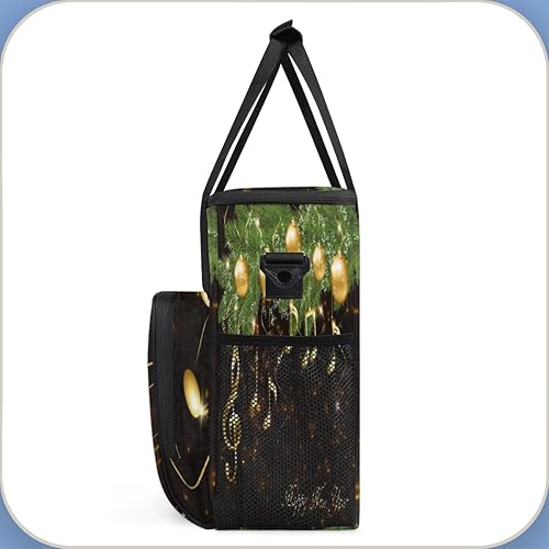 Miniatura 4 de Christmas Bells - Cafetera de hojas musicales, bolsa de transporte de viaje, bolsa de almacenamiento compatible con Keurig K-Mini o K-Mini Plus de