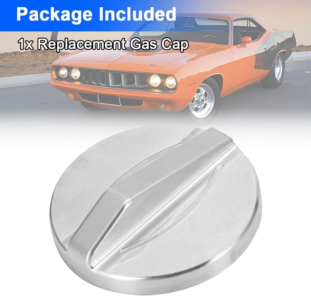 AUTOVIC Gas Cap Fuel Tank Cap for Plymouth Barracuda Valiant & Dodge Dart 1963 1964 1965 1966 for Early A-Body Mopar Models