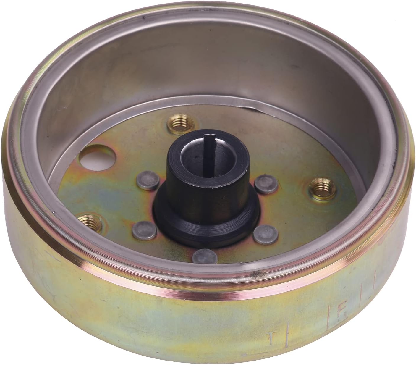 Glixal ATMT1-151-F Glixal Magneto Rotor Flywheel for GY6 49cc 50cc 139QMB 139QMA Scooter Moped ATV Go-Kart Engine (8 poles)
