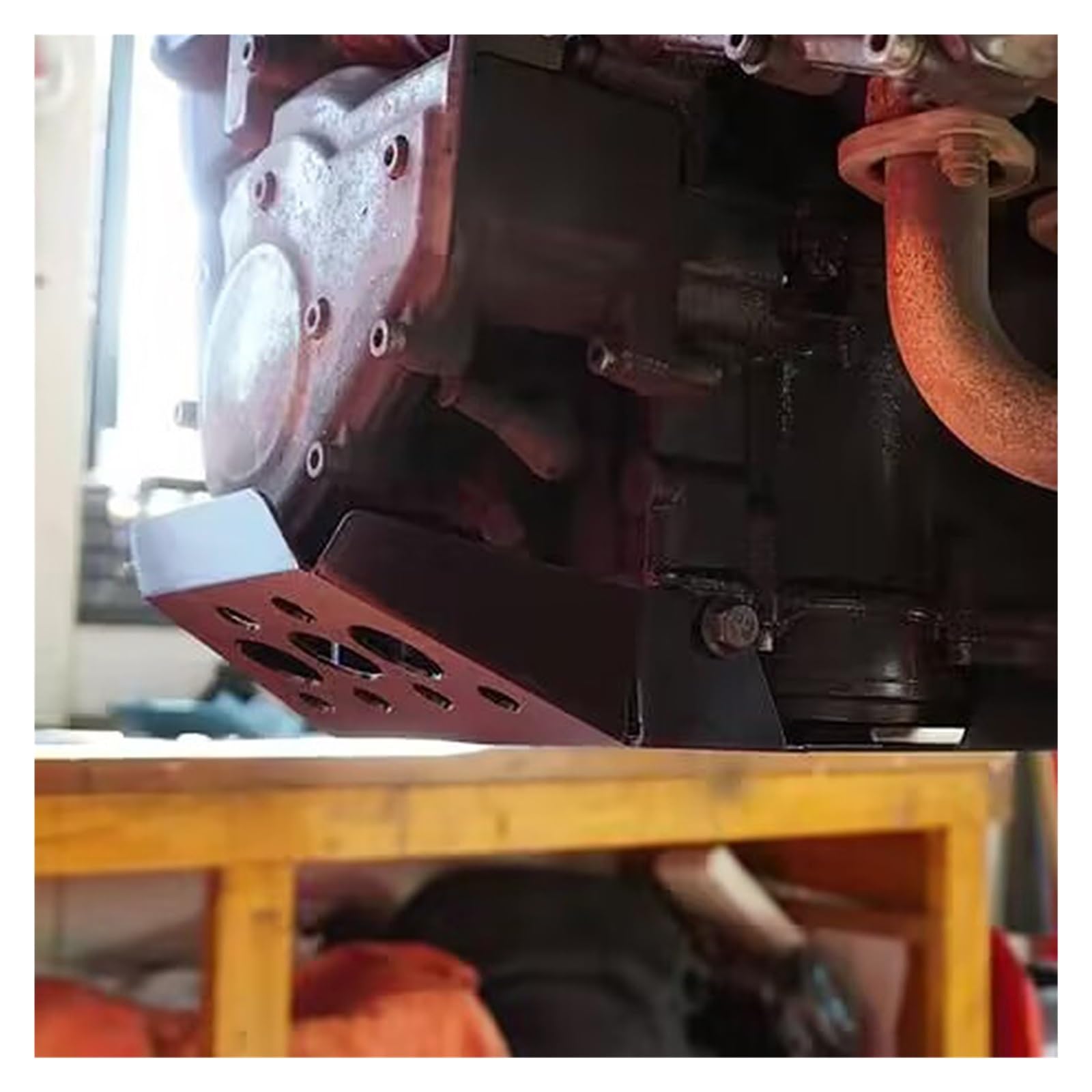 Paracoppa motore moto Per K75 K100 K1100 K1200 Copertura Di Protezione Del Motore Motociclo Telaio Sotto La Piastra Paramotore Pancia Accessori