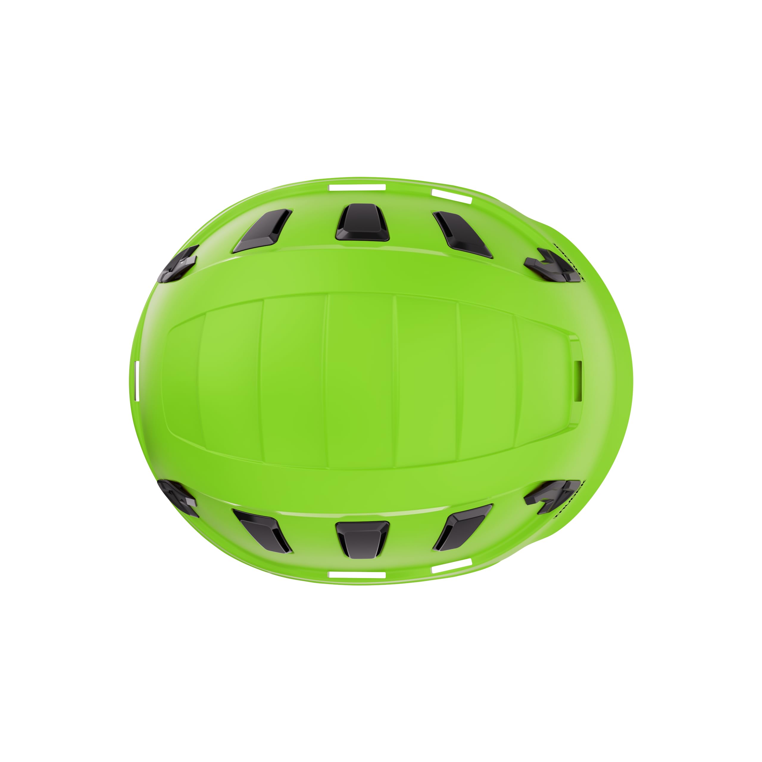 Irudek OREKA II Vent Verde – Casco ventilado para Trabajos en Altura, ABS Ultraligero, barboquejo Ajustable, Ranuras universales 30 mm, Chip NFC Integrado, Certificado EN 397 y EN 12492