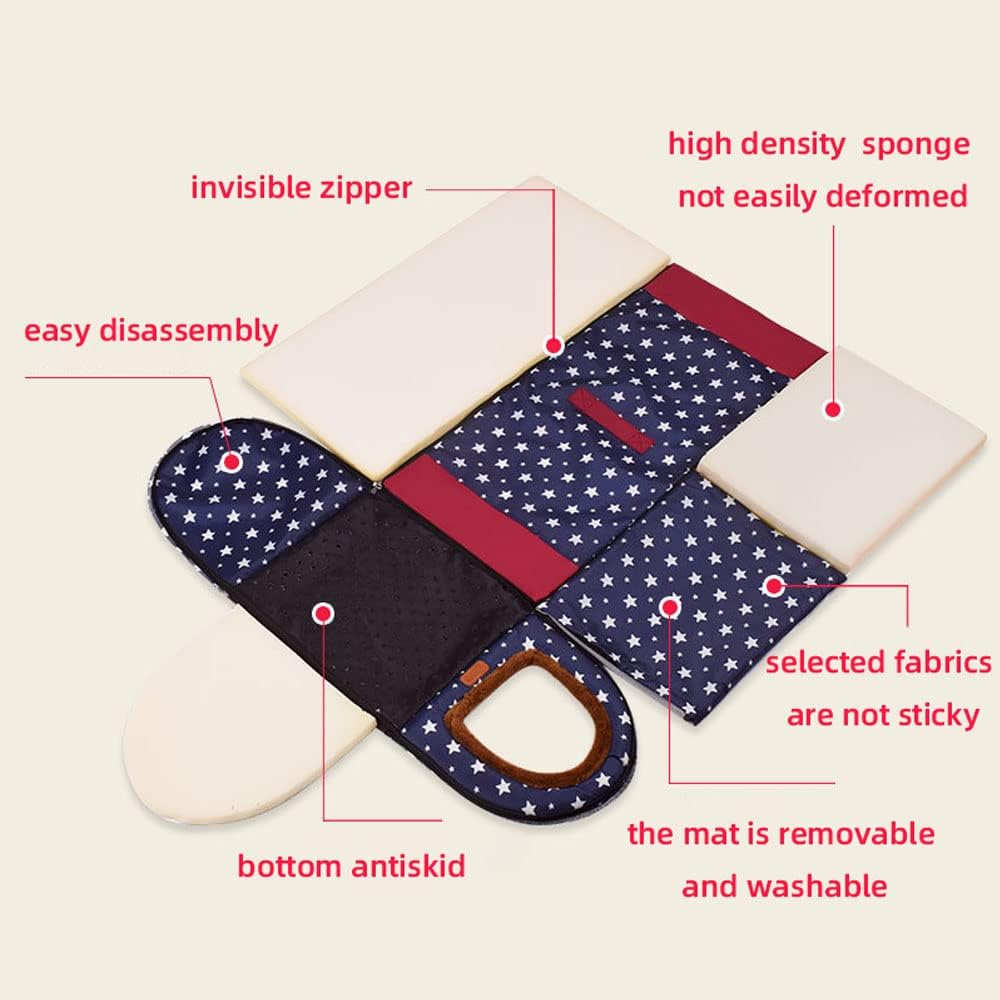 Winter cat&Dog House,Waterproof Liner,Premium Zippers,Removable and Machine Washable Cover & Antislip Bottom [Different Pattern Design and Size for You Choose] (Ballon Pattern, M)