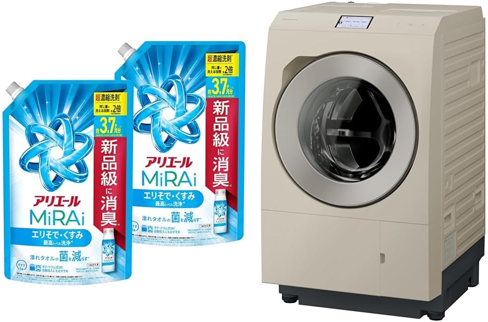 Panasonic Washer-Dryer NA-LX125EL-W 12kg/6kg Left Opening Matt White with Triple Automatic Dispensing and Super Foam Cleaning view 24