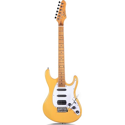 Grote Electric Solid Body Guitar Modern-GST For Beginners (Vintage blonde)