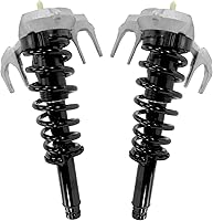 Vista 2036 de Detroit Axle - Kit de suspensión delantera de 10 piezas para Chevy Aveo Aveo5 Pontiac G3 Wave 2 Ready Struts Assembly 2 Enlaces de barra