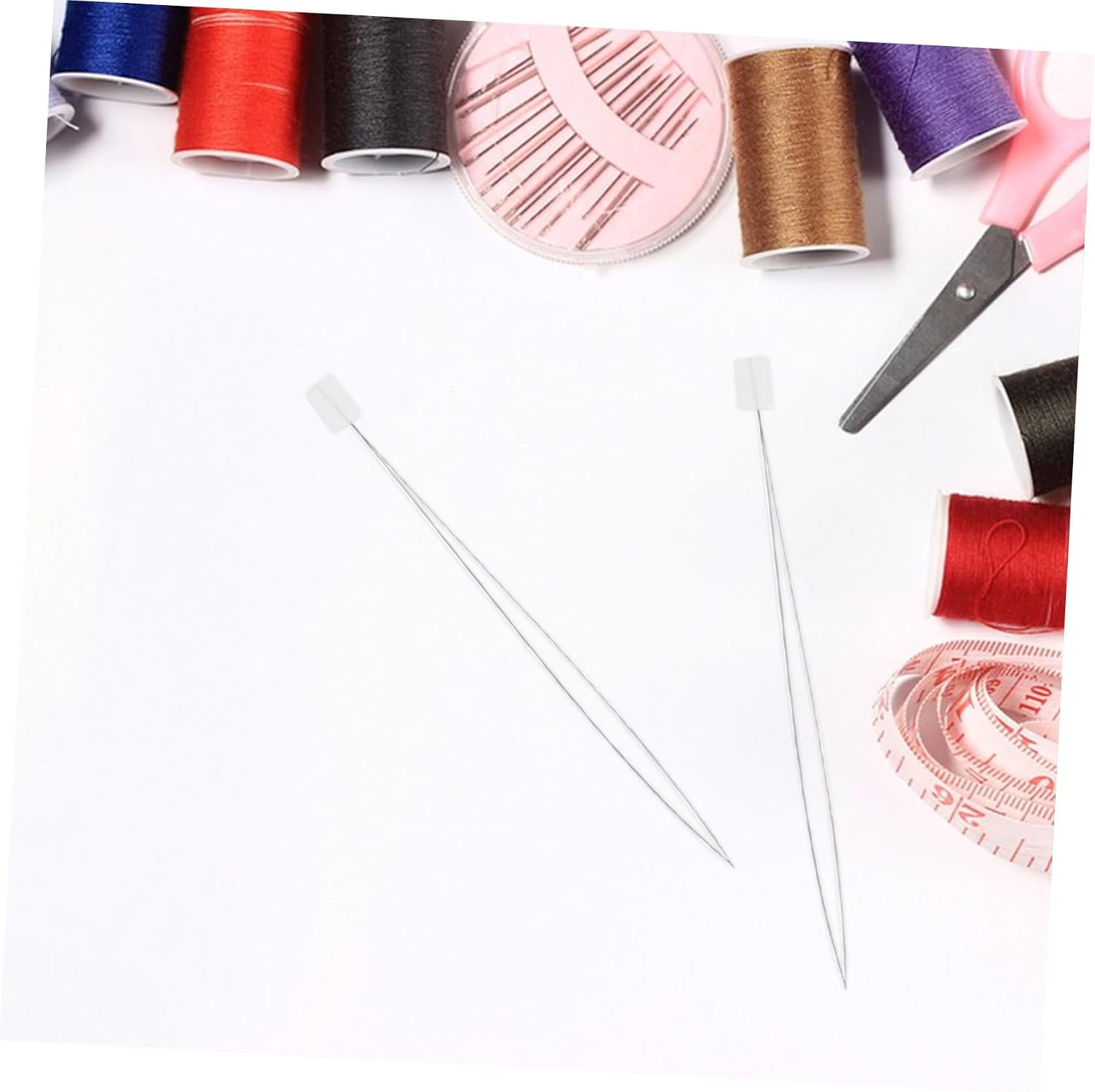 DOITOOL 10pcs Punch Needle Threader Tool Durable Wire Sewing Needle Threaders for Easy to Use Beading and Embroidery Accessories for DIY Crafting and Needlework