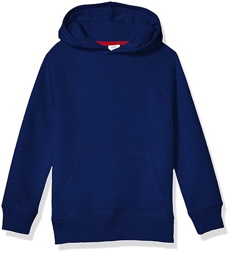 Amazon Essentials Boys and Toddlers' Fleece Pullover Hoodie Sweatshirts