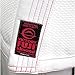 FUJI All-Around Brazilian Style Jiu Jitsu Uniform, White (Pink Lettering), Size W1