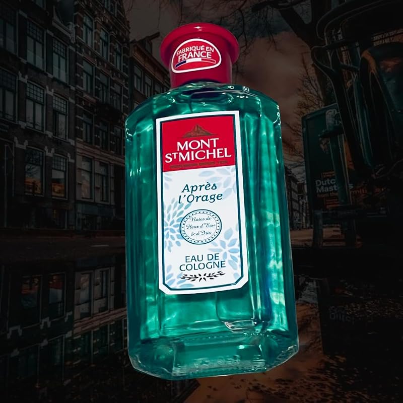 x Mont St Michel Intense Freshness Eau de Cologne, Invigorating Fragrance with Long-Lasting Freshness, Signature Perfume Tradition, 8.4 oz