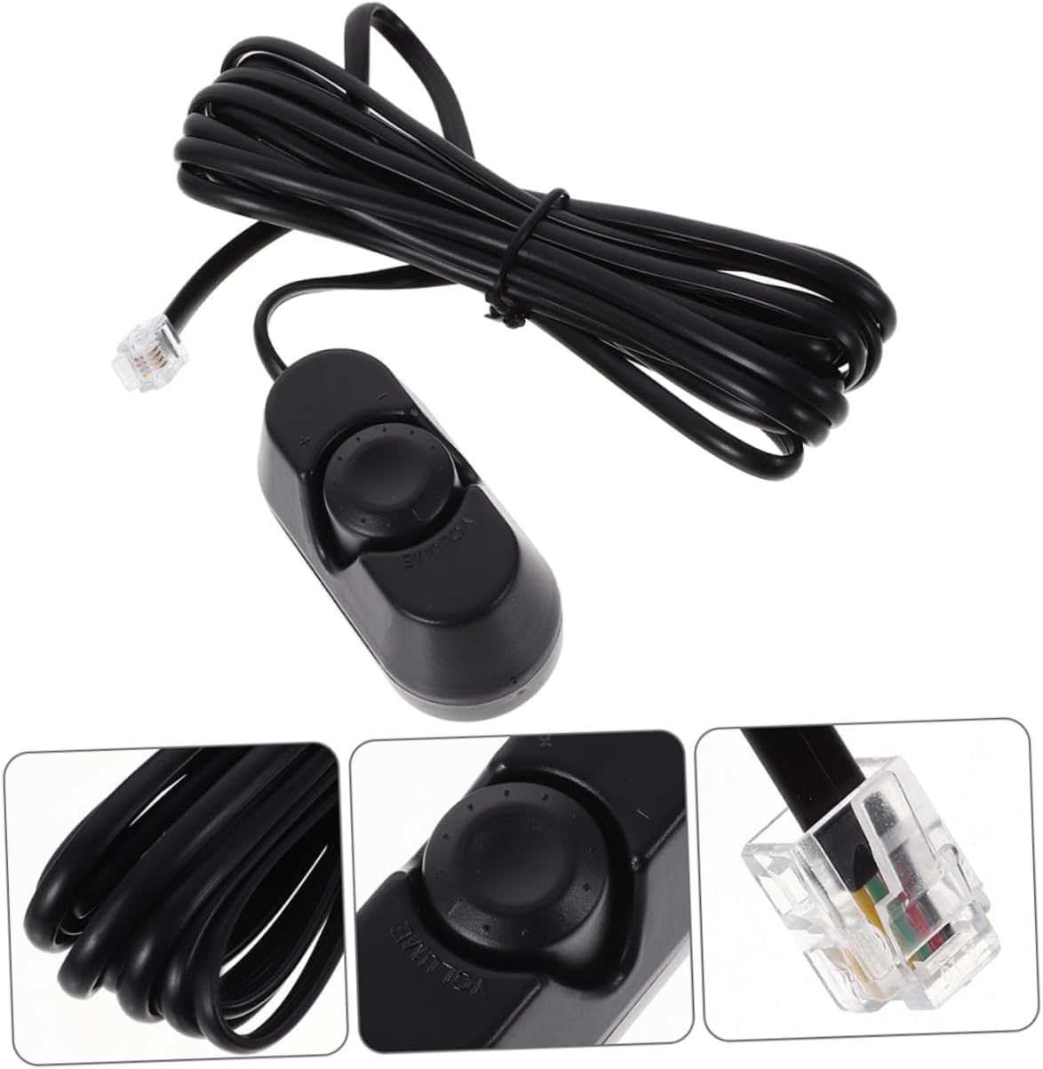 ULTECHNOVO 2pcs Subwoofer Volume Control Knob Remote Amplifier Controller for Car Audio Easy Install Driving Conditions