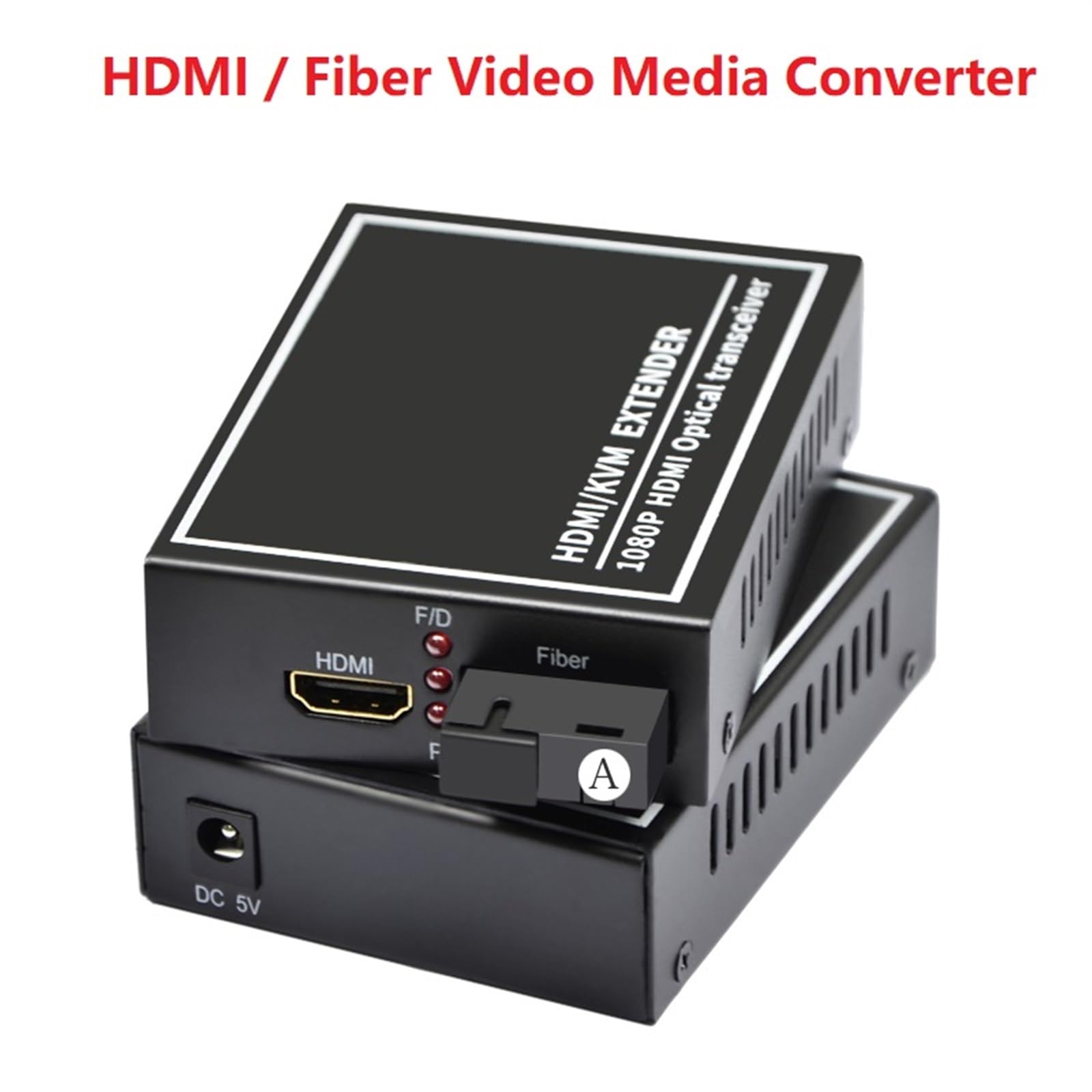 Machine d'extrémité Optique Audio et vidéo HDMI, Port SC, transmetteur de Fibre Optique, convertisseur de média vidéo, Extension de Fibre 1080P