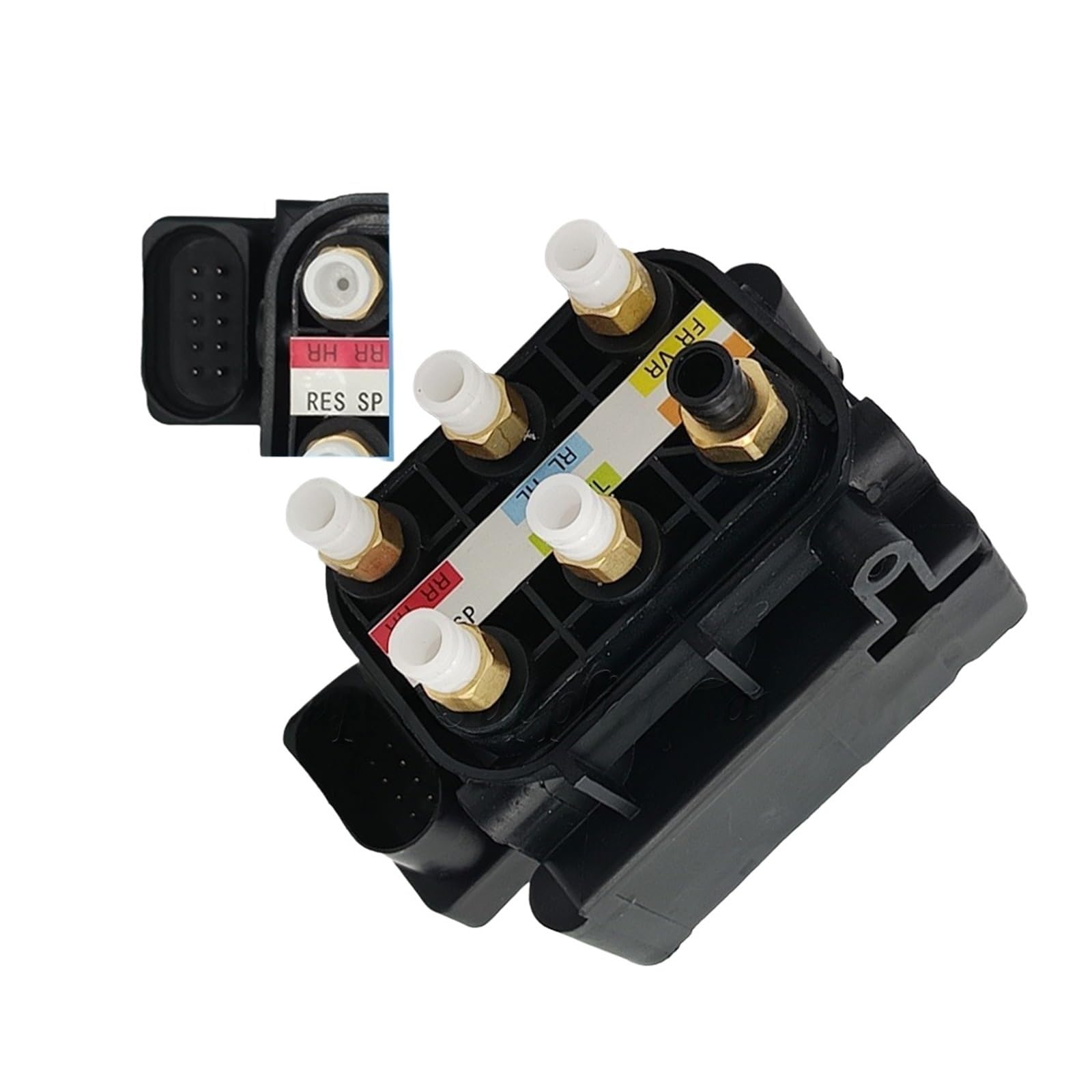 2513200058 2123200358 Compatible for Benz W221 W166 W164 W251 W212 W222 C216 Air Suspension Compressor Pump Supply Solenoid Valve Block