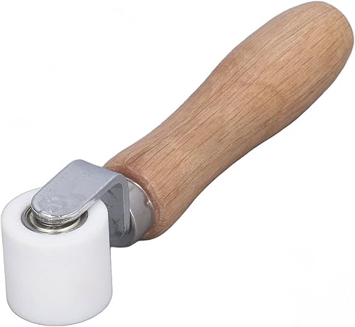 Miniatura 7 de Garosa Rodillo de costura de 1.102 in de ancho y 1.181 in de diámetro, rodillo de presión de mano de silicona, herramienta de acolchado de papel