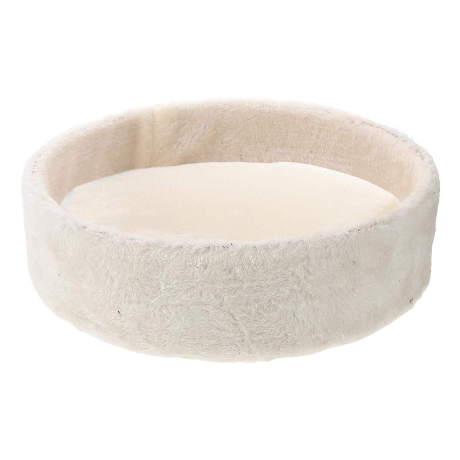 Hamac suspendu rond beige pour arbre à chat accessoire de remplacement en bois