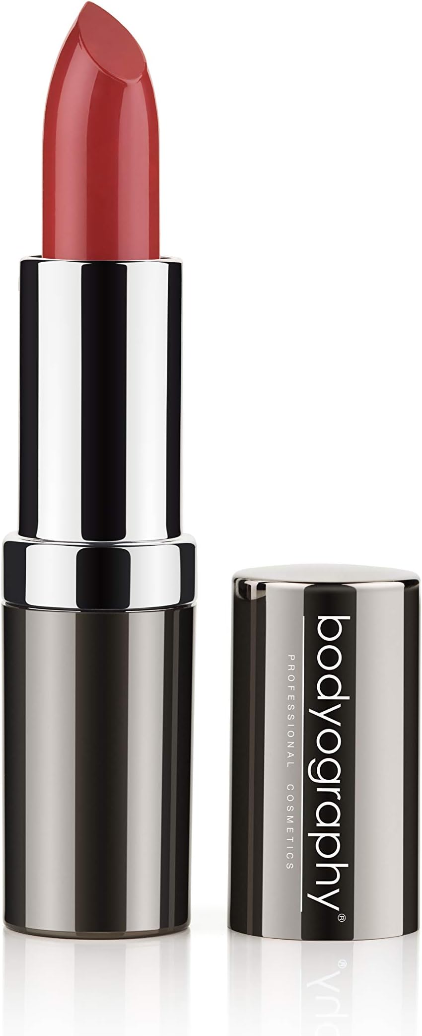 Bodyography Hydrating Lipstick, Maple Sugar (Spicy Warm Brown Cream) – Vitamin E Enriched, Creamy Long-Wear Lip Color with Satin, Shimmer & Matte Finishes | Moisturizing, High-Pigment Formula