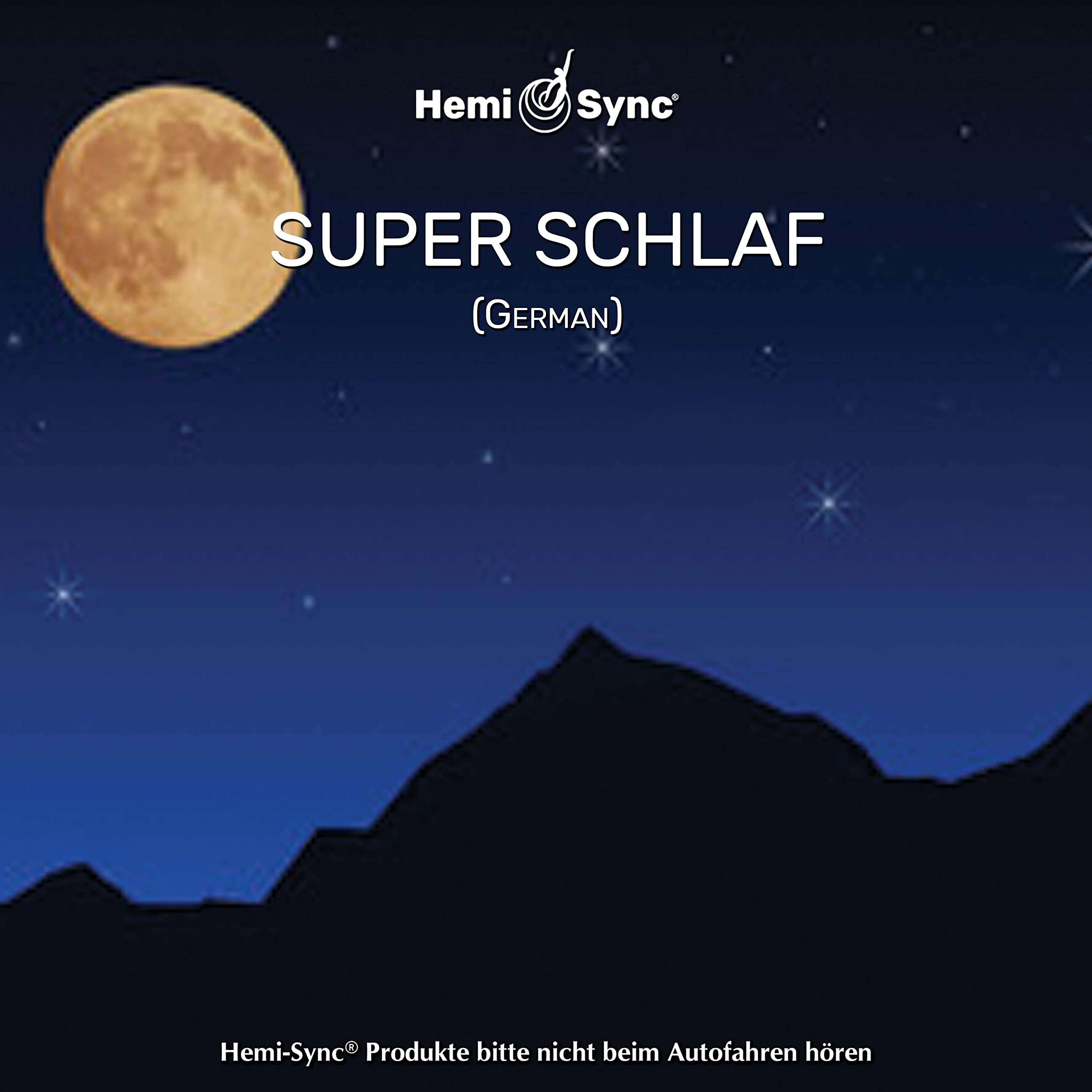 Hemi-sync Super Schlaf (german Super Sleep) CD New 763363460828