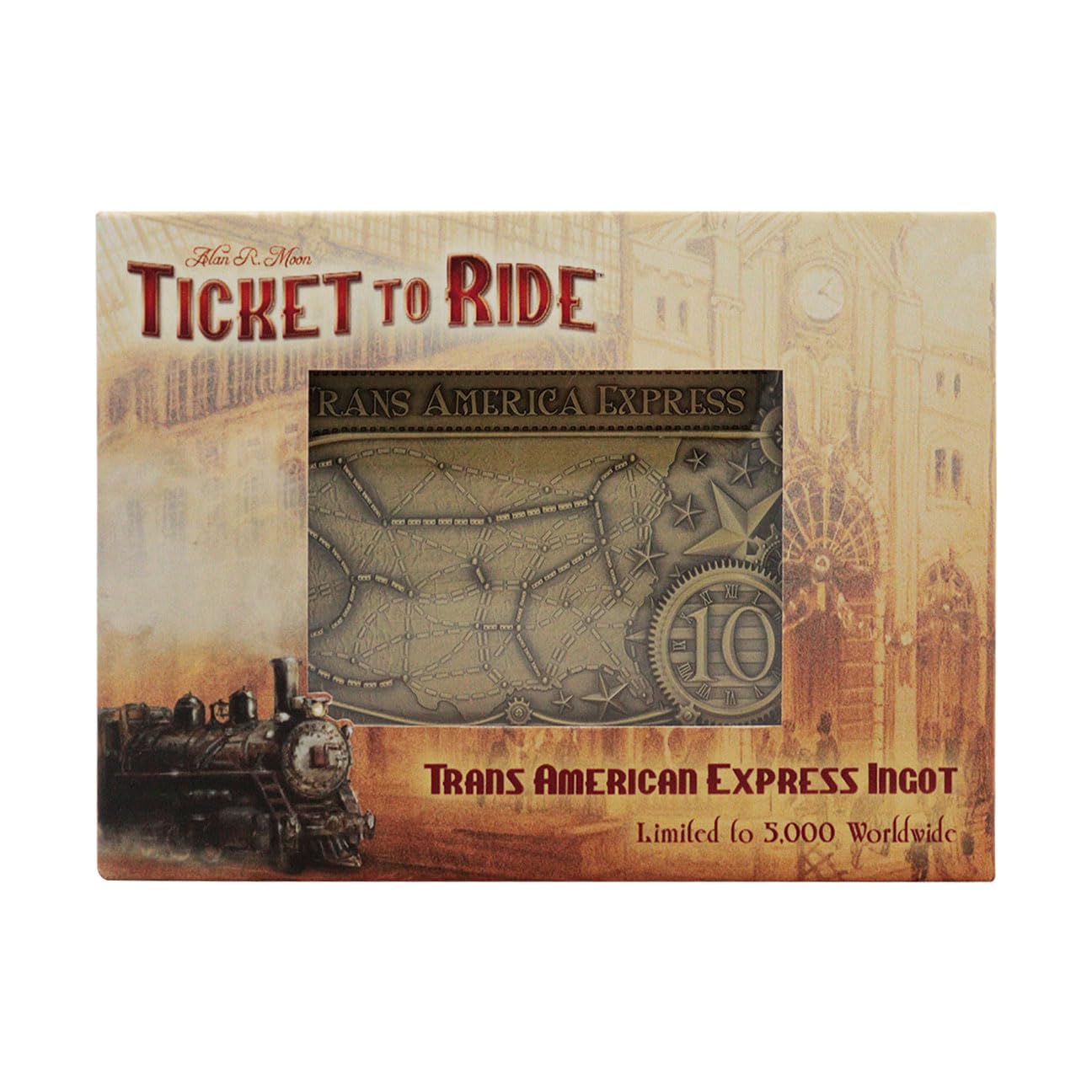 Ticket to Ride Lingot Trans America Express Limited Edition