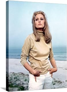 ART.COM Stretched Canvas Print The Thomas Crown Affair, Faye Dunaway, 1968, 18" x 24"