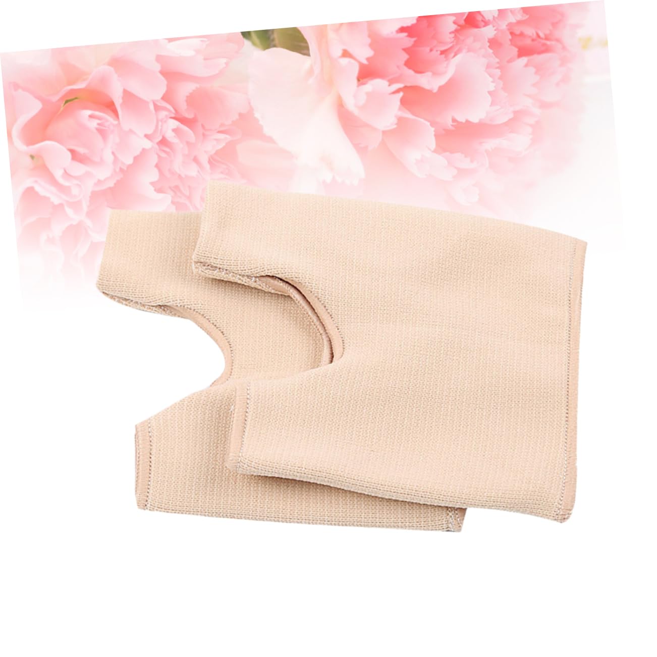 Ipetboom 1Pair Thickened Thumb Socks Thumb Bunion Protector Sleeves S Apricot Color Separator for Foot Relief