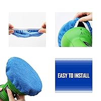 Vista 6 de UTSAUTO Juego de 6 almohadillas pulidoras de automóvil de 5 a 6 pulgadas de microfibra para pulir el capó del automóvil, kit de pulidor de cera