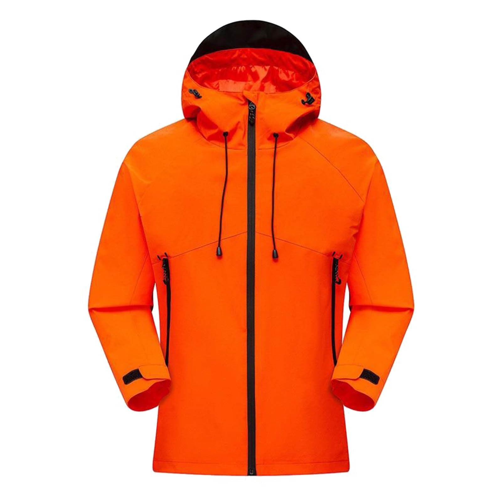 HAOLEI Chubasquero Hombre,Ligera Chaqueta de Lluvia Impermeable con Capucha para Hombres y Mujeres Ropa de Abrigo Ligera a Prueba de Viento para Exteriores Abrigo de Lluvia para Acampar y Senderismo