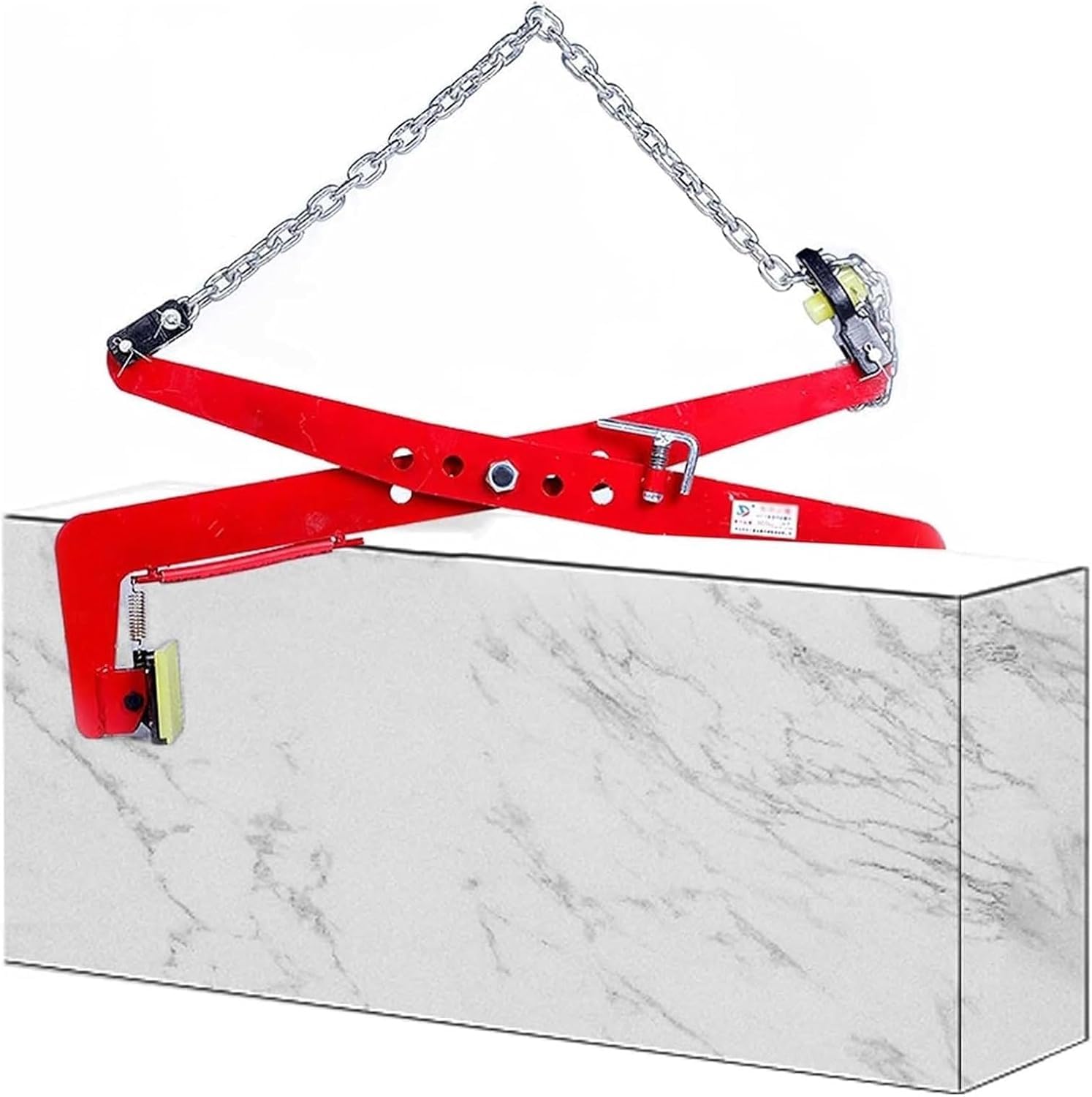 Abrazadera de elevación Ajustable de Alta Resistencia, Abrazadera para Placas horizontales y Verticales, Herramienta de Aparejo de Acero aleado para una elevación eficien