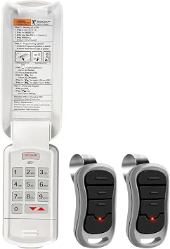GK-BX G3T-BX Genie Garage Door Opener Remote Keypad Replacement