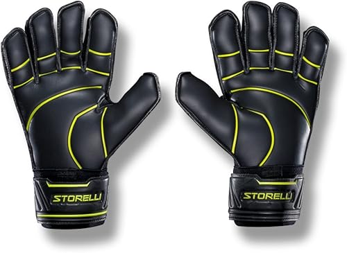 Miniatura 9 de Storelli Gladiator Elite 3.0 Goalkeeper Gloves High-Performance Soccer Goalie Gloves with Finger Spines Premium Finger and Hand Protection
