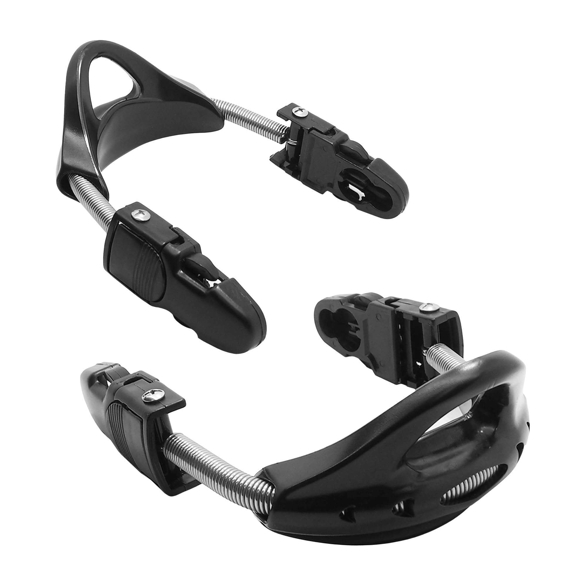 SAEKODIVE Fin Spring Straps with Quick Release Buckles for Scuba Diving Fins (M)