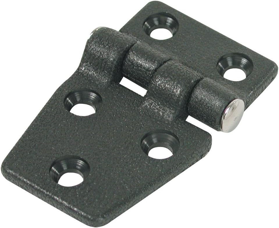 Whitecap Shortside Door Hinge - Black Nylon - 1-3/8" x 2-1/4"