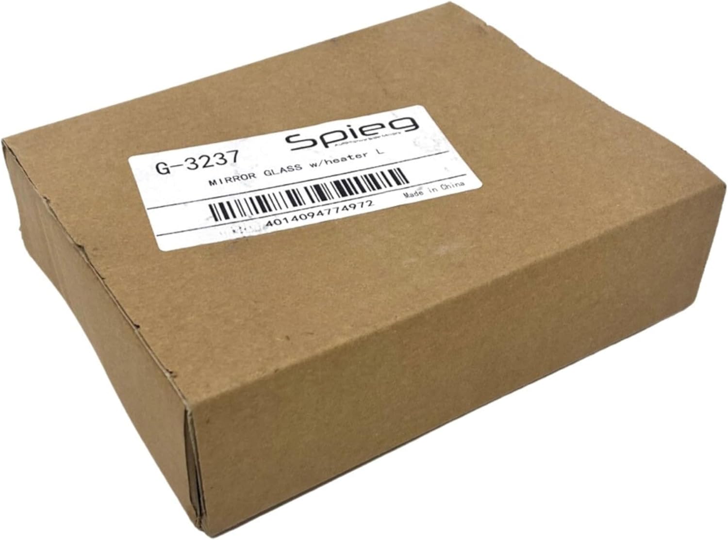 Spieg Driver Side Mirror Glass Replacement for VW Volkswagen Golf GTI 2010-2014 Heated Glass w/Spotter w/Backing Plate | Left Side View Mirror Glass Compatible with OE 5K0-857-521-A