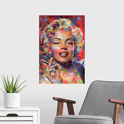 Miniatura 8 de Vinilo decorativo de Marilyn Monroe, obra de arte musical