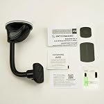 SCOSCHE MAGWDMB MagicMount Universal Magnetic Phone/GPS Suction Cup Mount for the Car, Home or Office in Frustration Free Packaging