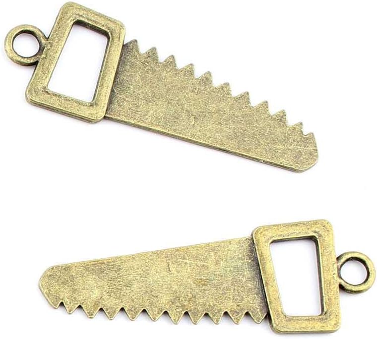 Jewelry Making Findings Antique Bronze Charms FL14680 Saw Craft Lots Repair Supplies