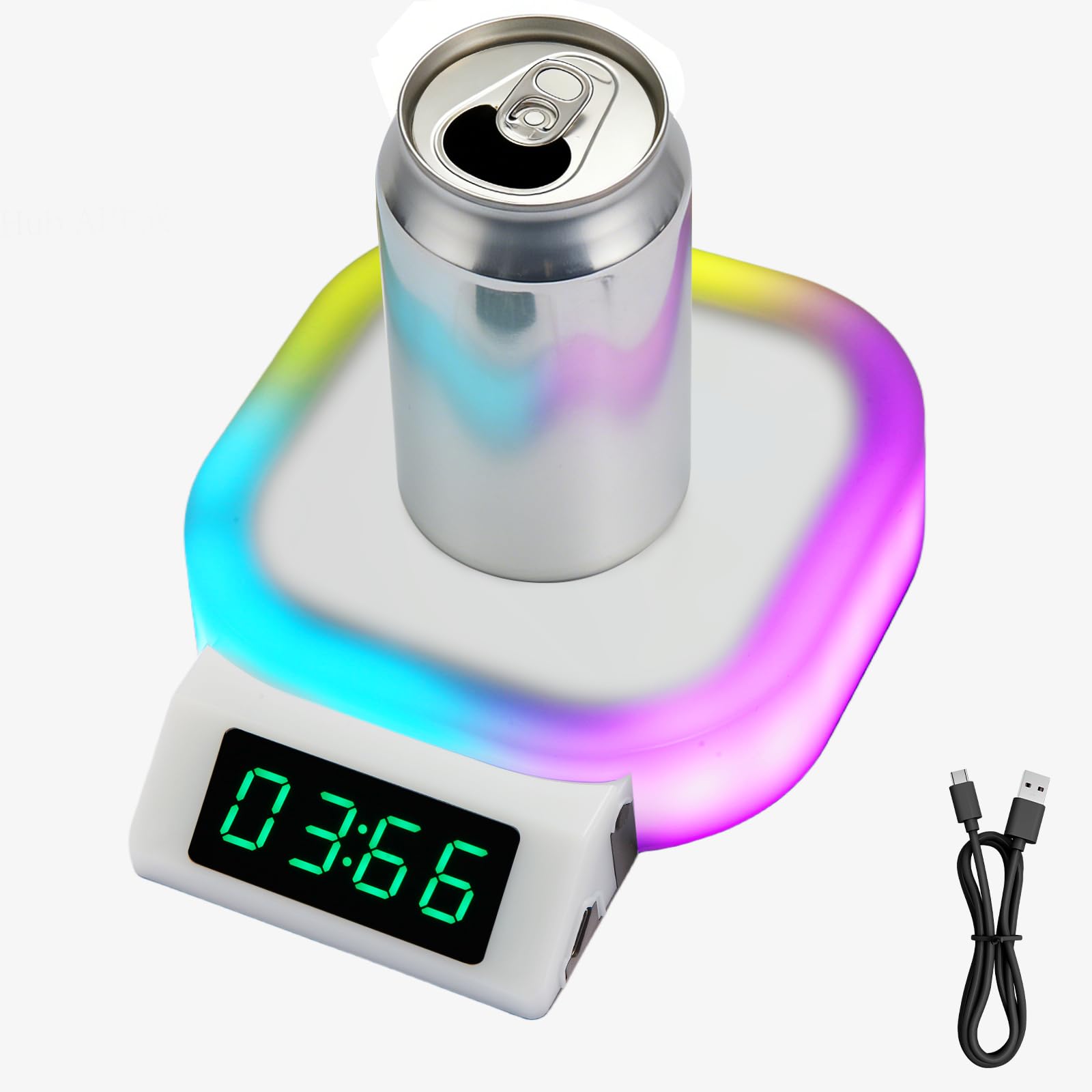 LongPartner Chug Timer Device for Drinks, Beverages, Cans, Glasses, Bottles, Bachelor Party Drinking Games