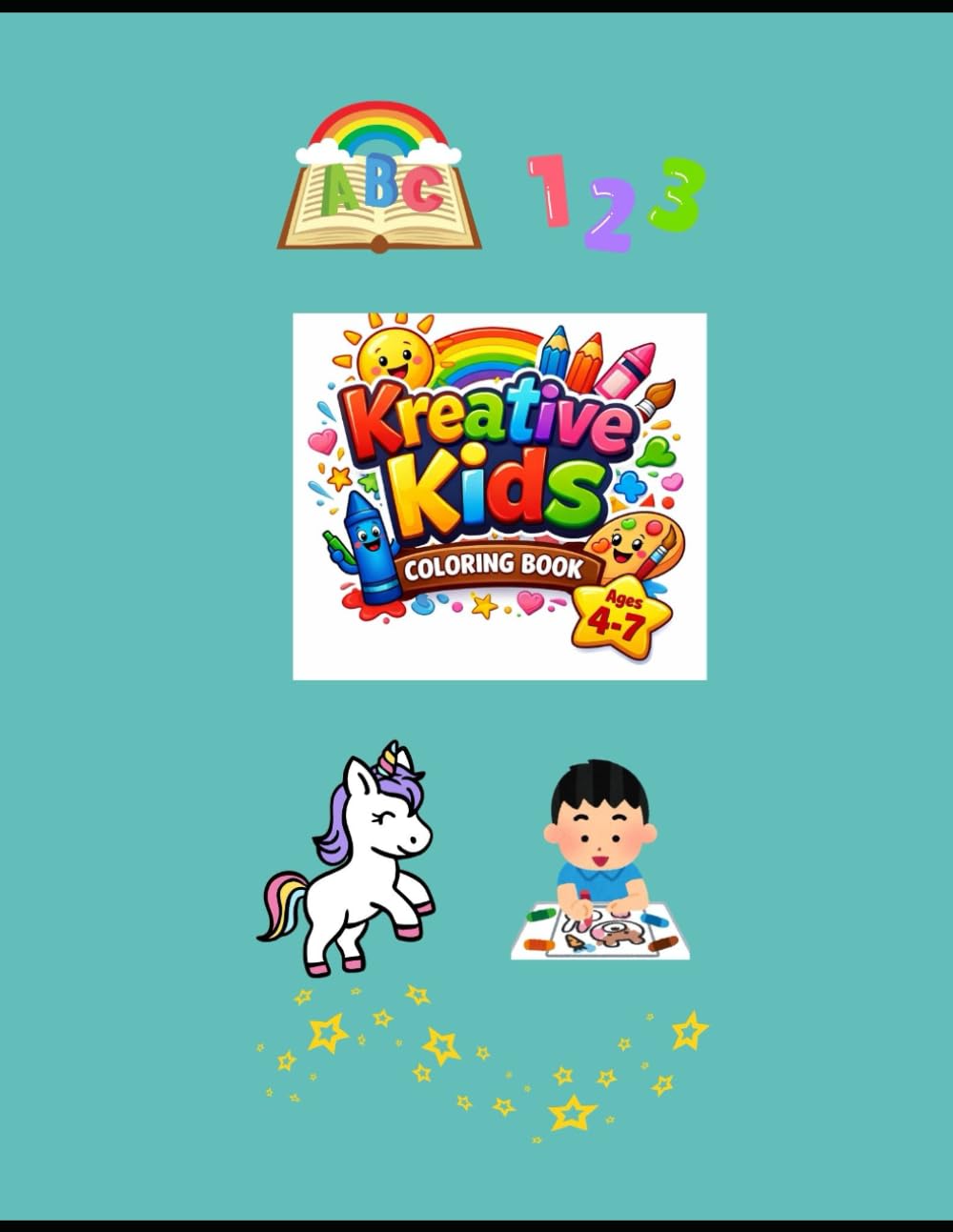 Kreative Kids Coloring Book