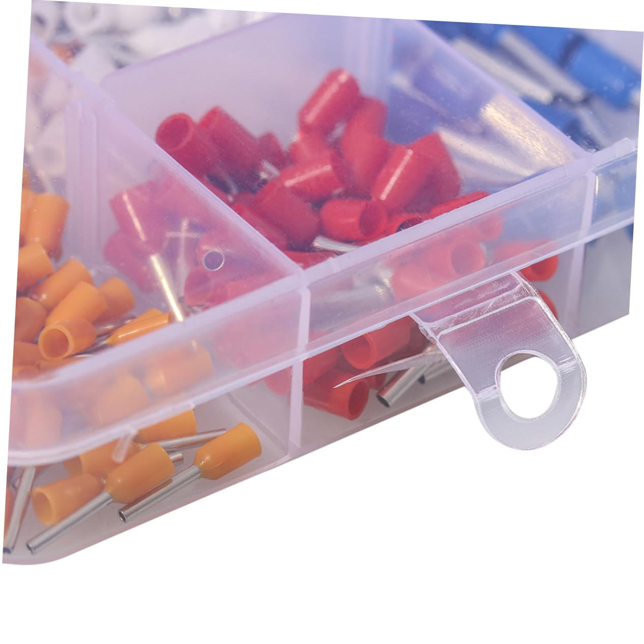 Gatuida 3 Sätze Kupfer-crimpverbinder-kit Isolierte Drahtverbinder Schrumpfschlauchverbinder Für 22-10 400 Stück * 3