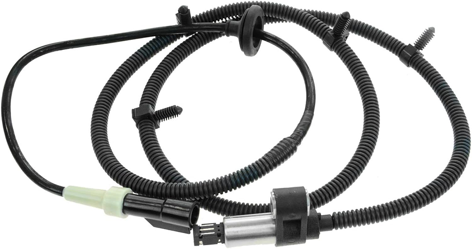 TRQ Rear ABS Wheel Speed Sensor Set Compatible with 1998-2000 Ford Crown Victoria Lincoln Town Car Mercury Grand Marquis