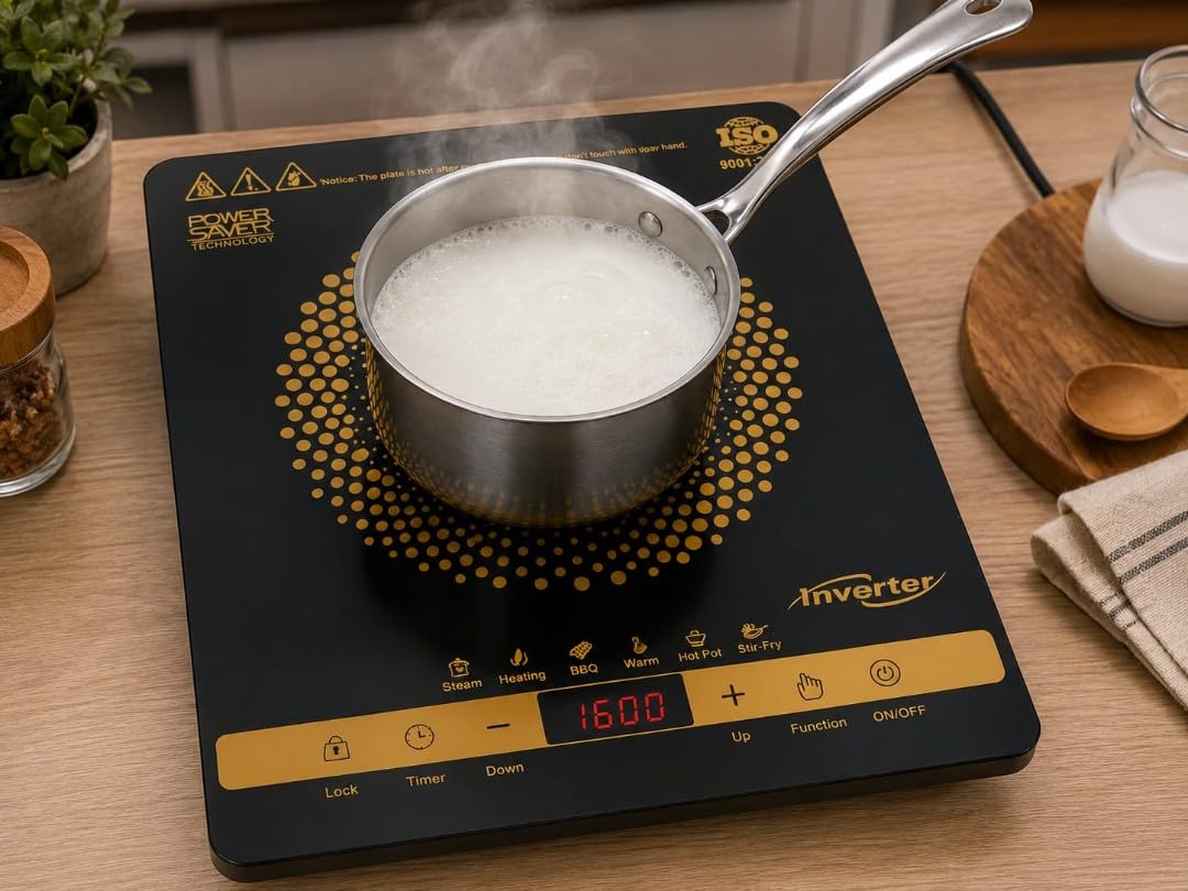 TOSAA INFRARED COOKTOP| 2000W Cooktop| 4 Digit display| Soft Touch Button | Easy to Clean-image-26