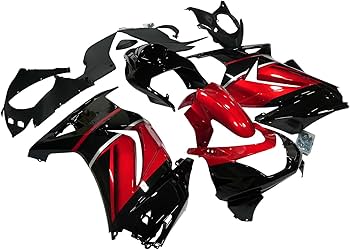 Amazon.com: ZXMOTO Red&Black Fairing Kit Bodywork Fit for Amazon.com: ZXMOTO Red&Black Fairing Kit Bodywork Fit for