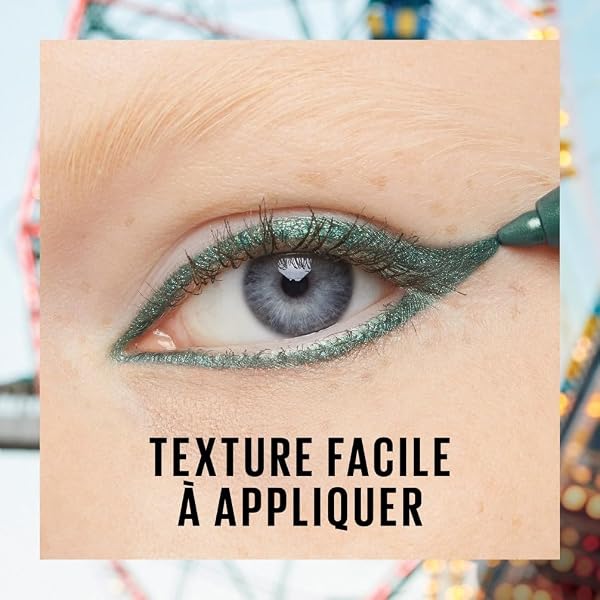 Maybelline New-York - Crayon Gel Yeux Effet Tatouage - Waterproof & Tenue 36h - Tattoo Liner - Teinte : Deep Onyx - 4