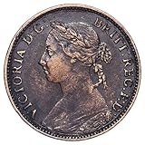 1874-1895 British Queen Victoria 1 Farthing. The Queen Of British Empire Was The Most Powerful Monarch and Woman In History. 1 Farthing Graded By Seller Circulated/Worn Condition