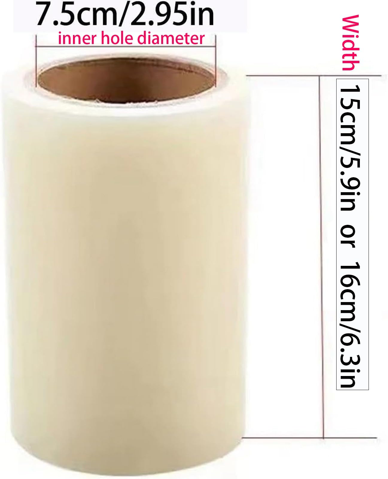 Rotoli di Ricambio per Pellicola Copriscarpe Monouso, Compatibili con Il Distributore Automatico di Copriscarpe(3 Roll*7.5CM+16CM)