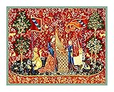 Orenco Originals Hearing Panel from The Lady The Unicorn Tapestries Counted Cross Stitch Pattern