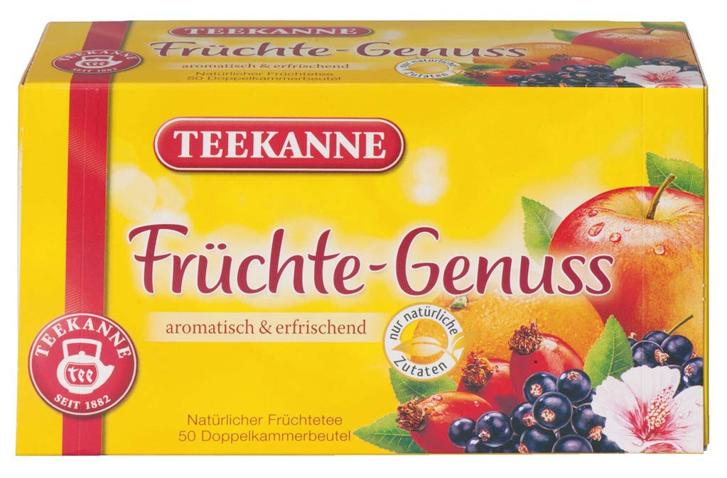 Teekanne Früchte-Mischung, 50 Beutel, 12er Pack
