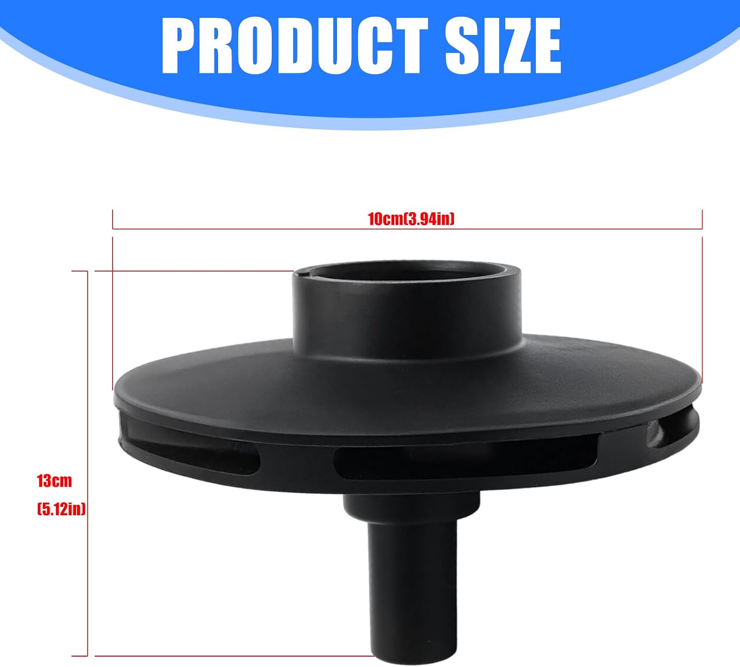 Impeller High Performances Impeller Assembly Replacement C105-238P Water Circulation Pumps Impellers Part Easy to Installation