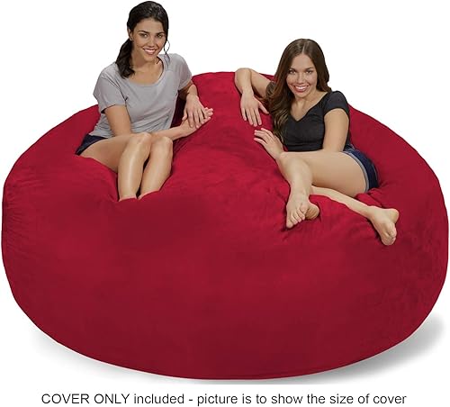 Miniatura 28 de Chill Sack - Funda para puf Microgamuza - Carbón - Solo funda,Microsuede - Chocolate - Solo funda,Microsuede - Azul marino - Solo funda,Guijarro -