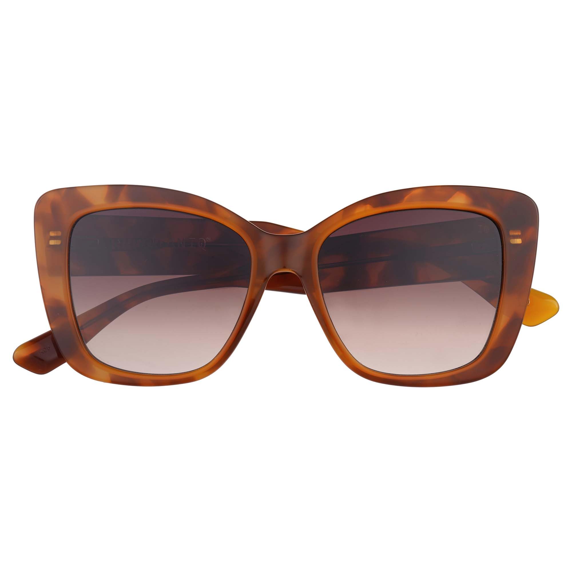 Botaniq Butterfly Azetat Brille in Braun für Damen, optional mit Sehstärke (Modell BIS-7077-102)
